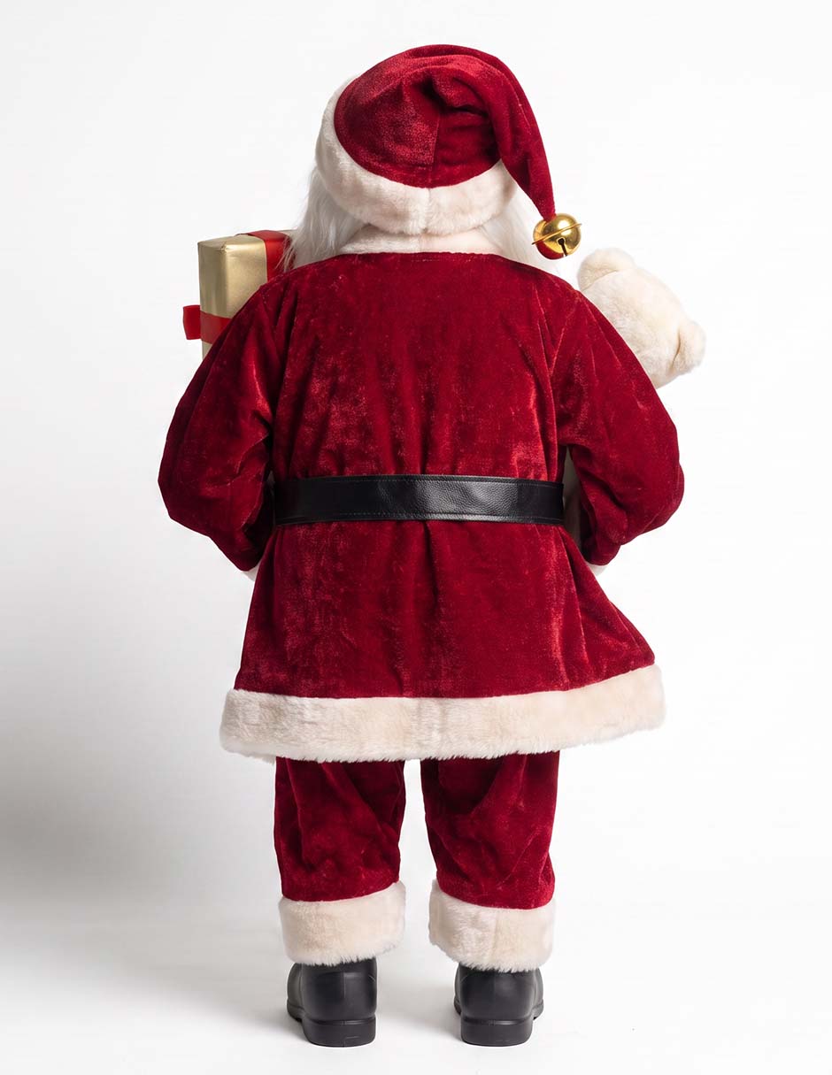 Figura decorativa navideña de santa claus 2