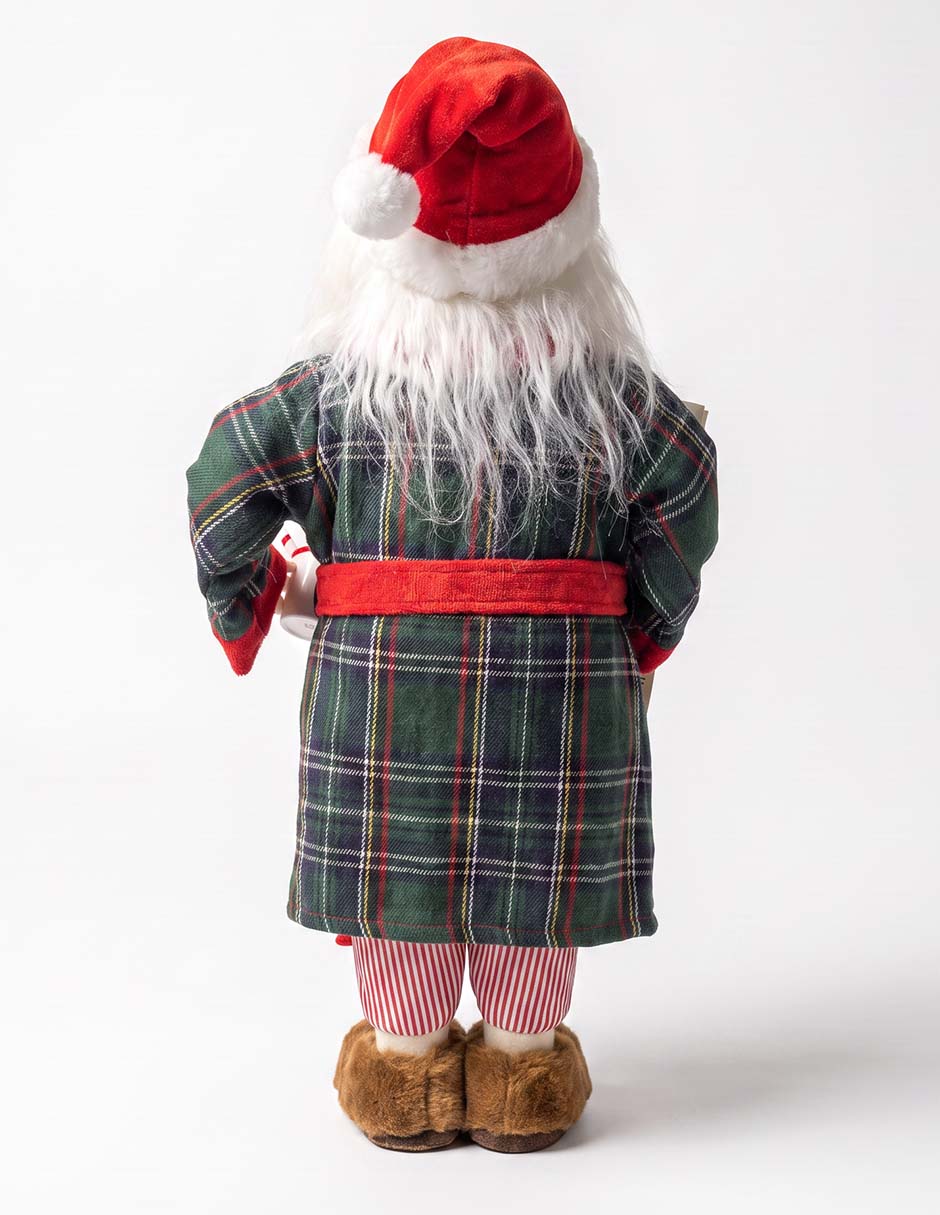 Figura decorativa navideña de santa claus 2
