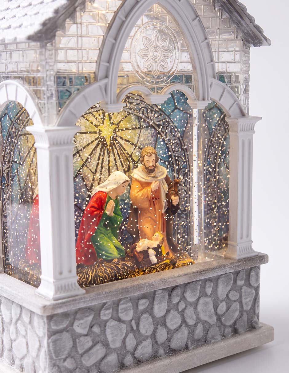 Figura decorativa navideña de nacimiento 4