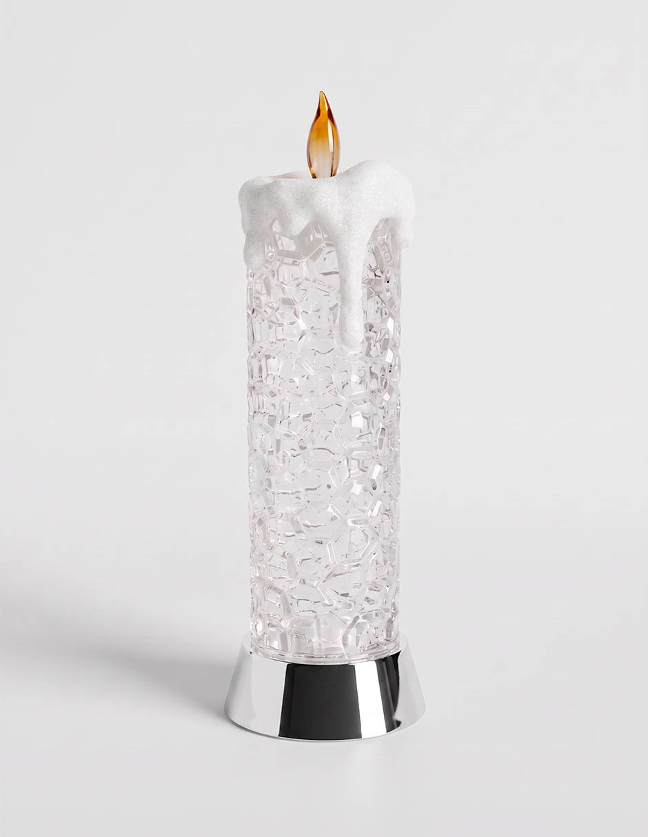 Figura decorativa navideña de vela 2