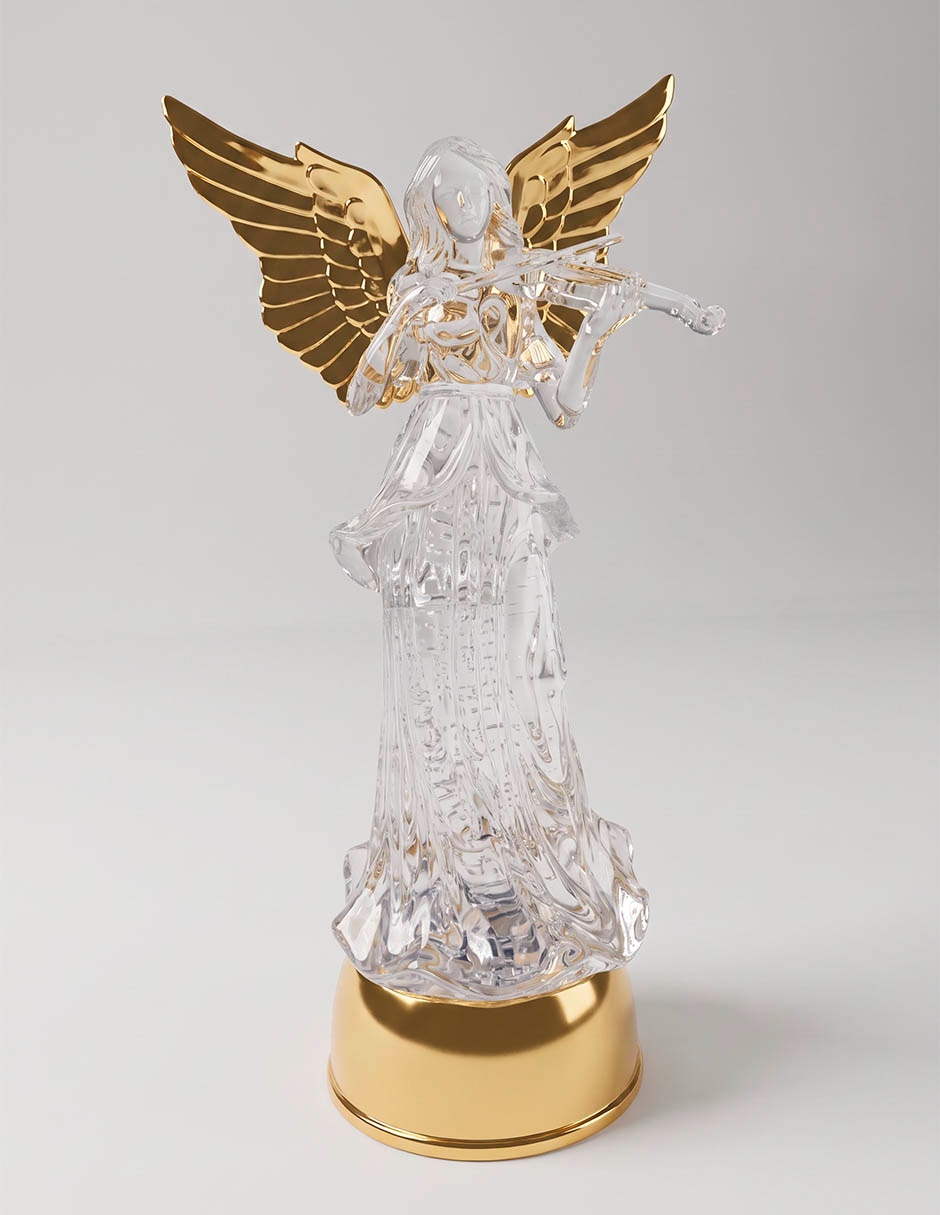 Figura decorativa navideña de ángel 1