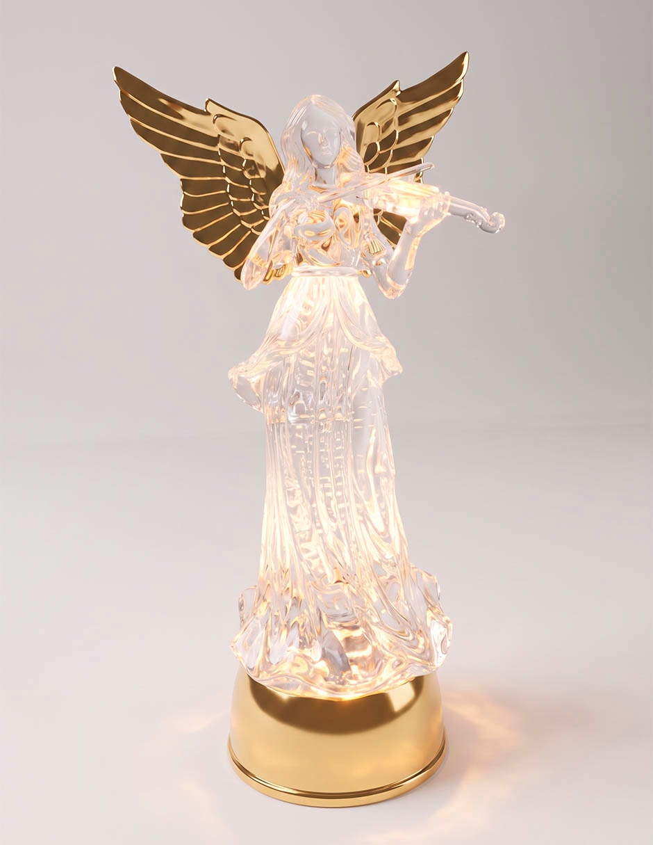Figura decorativa navideña de ángel