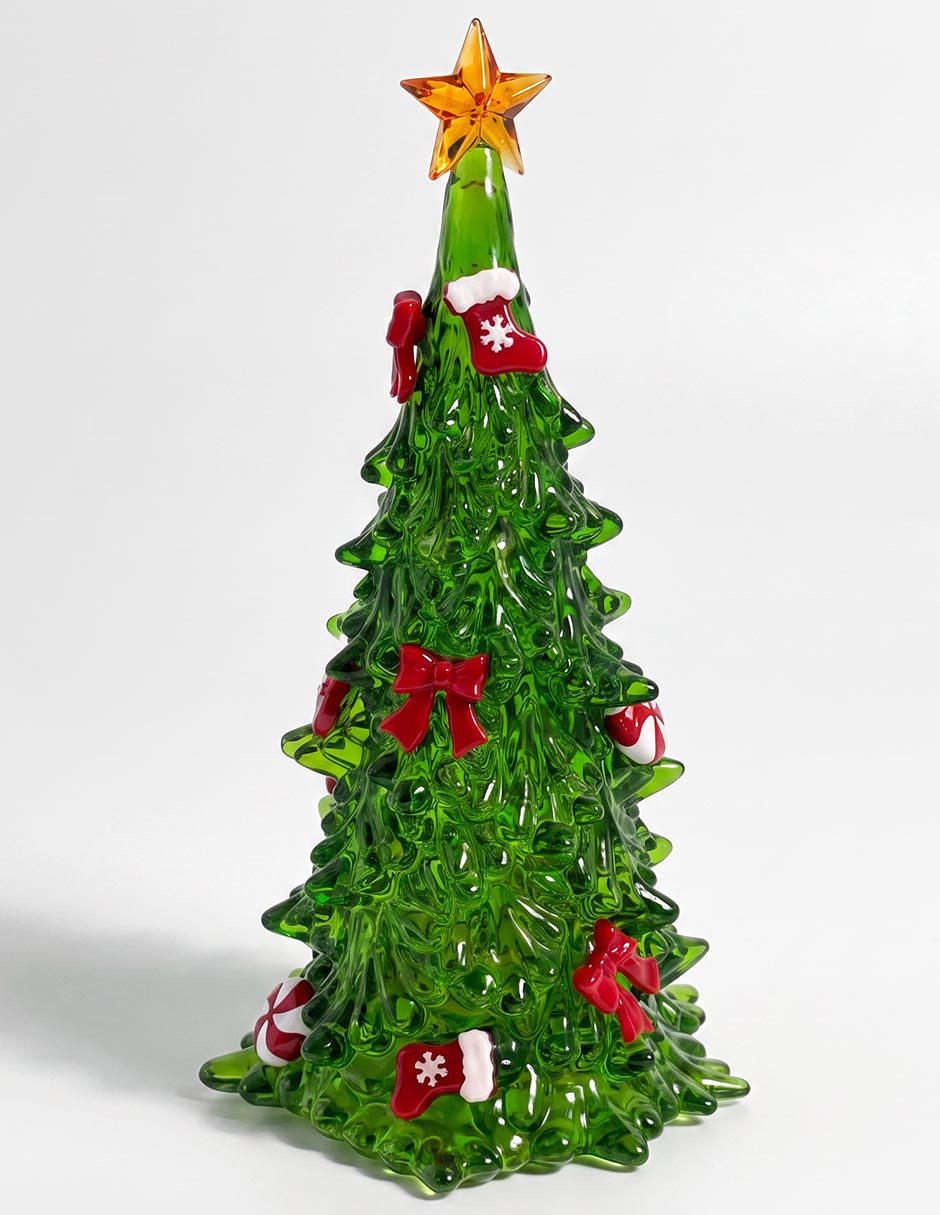 Figura decorativa navideña de árbol navidad 1
