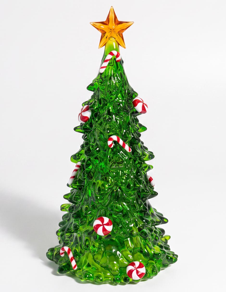 Figura decorativa navideña de árbol navidad 1