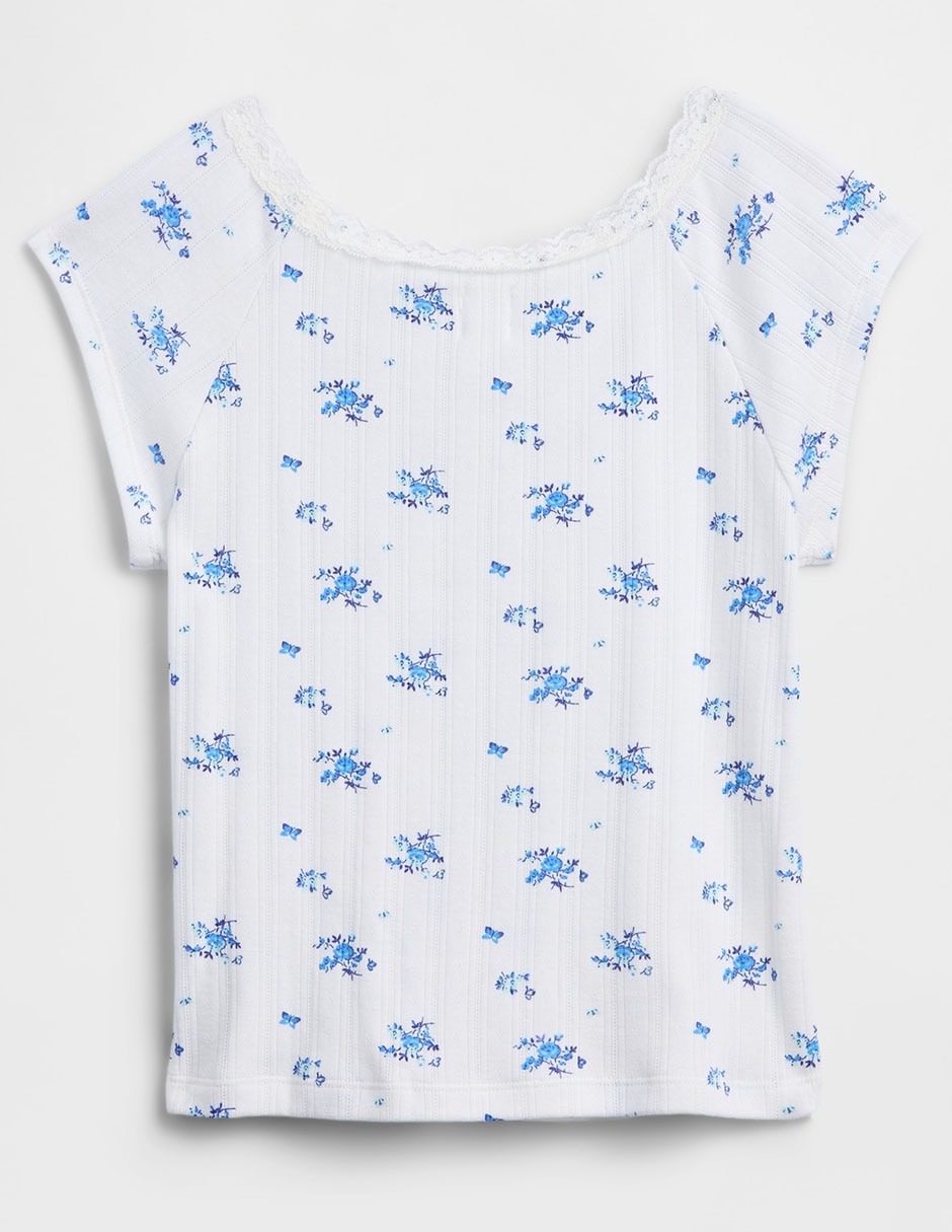 Playera manga corta para niña 2