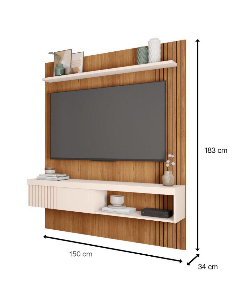 Mueble flotante para tv sí campinas "de" madera 3