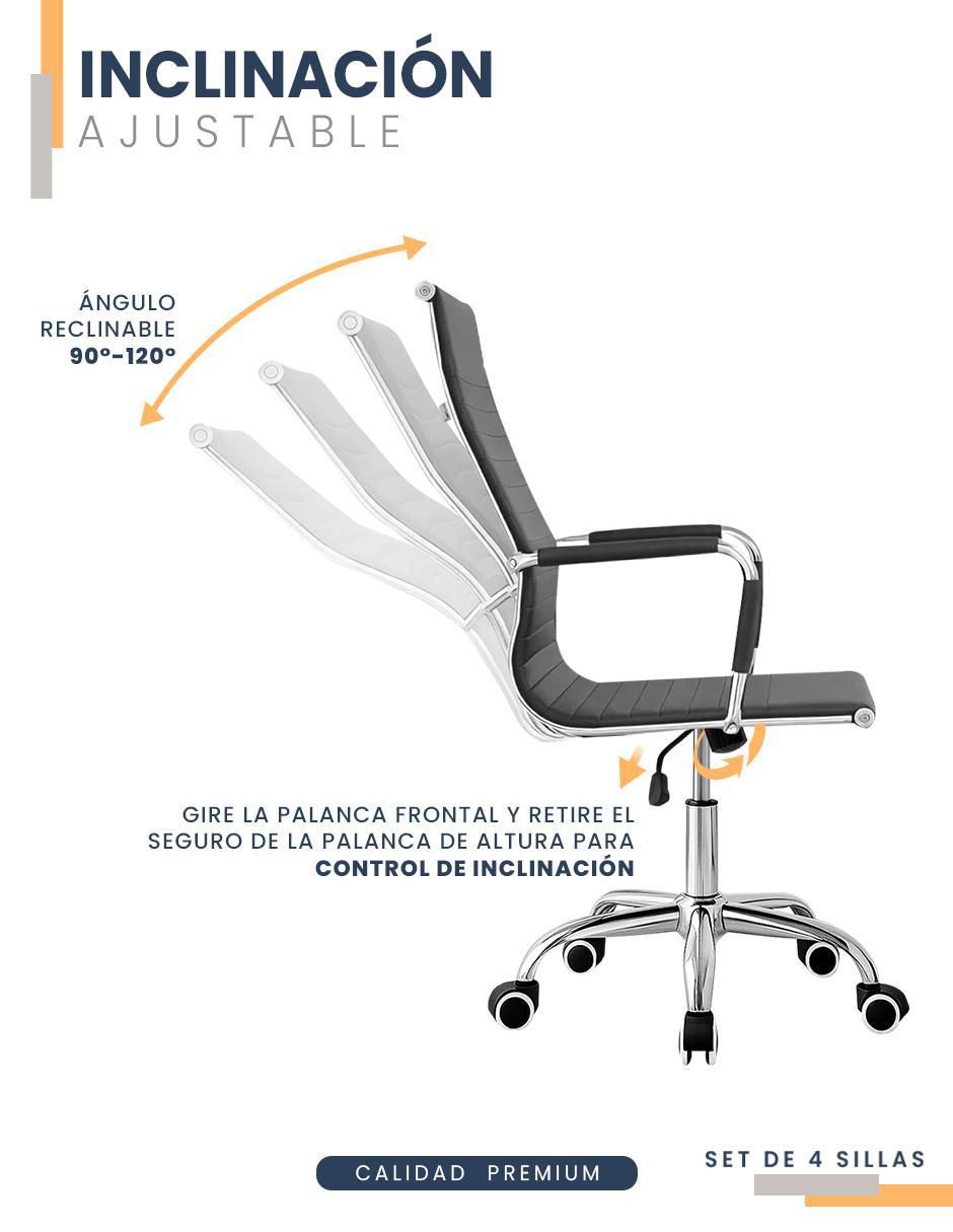 Set de sillas 4 piezas 6