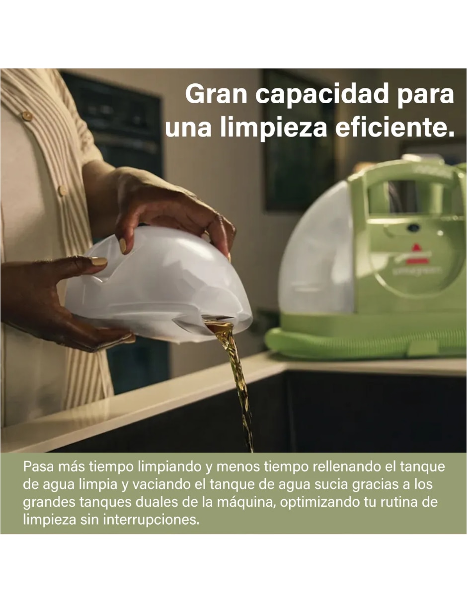 Aspiradora de mano Bissel Little Green 1400B 1.5 litros 4