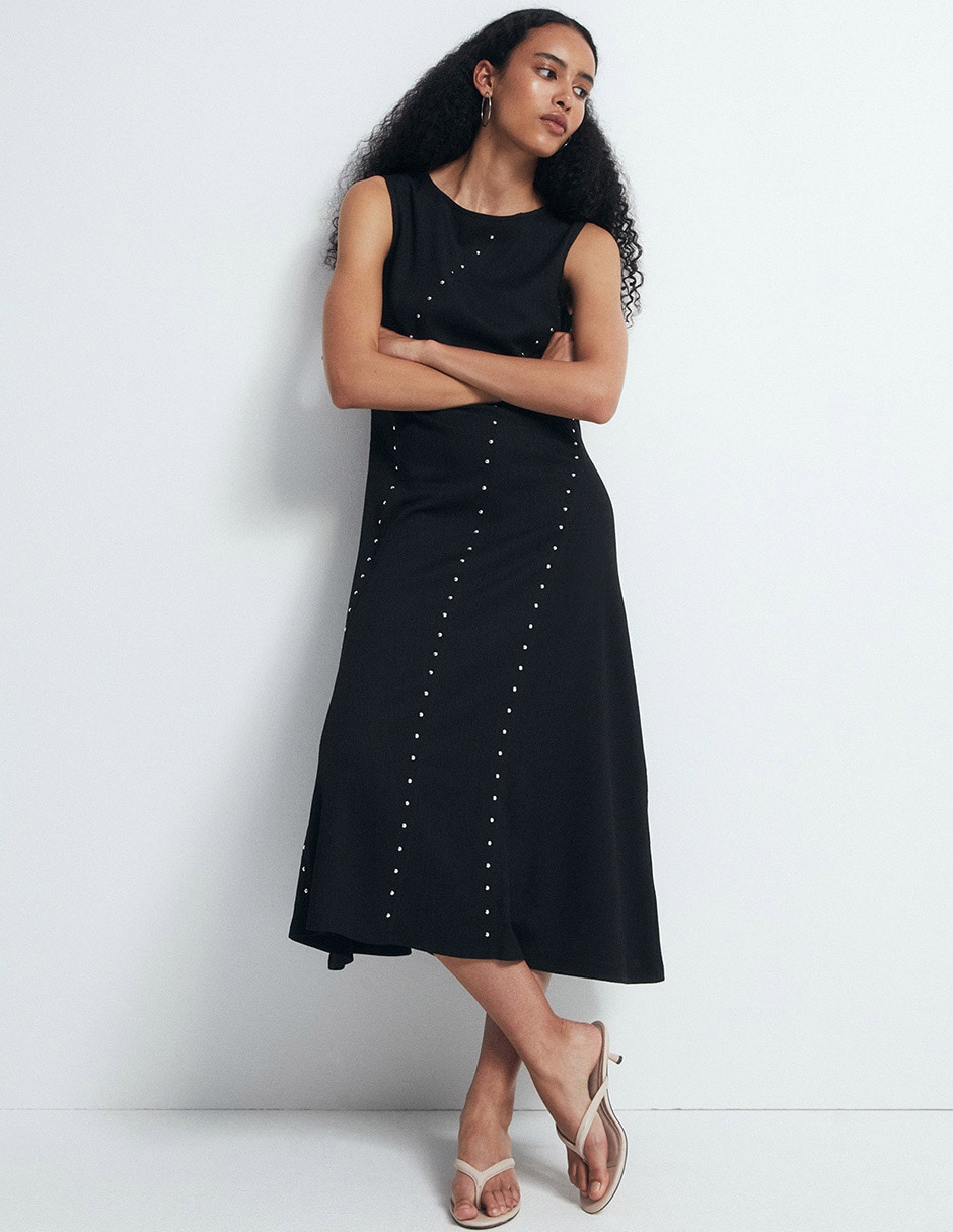 Vestido midi casual para mujer 1