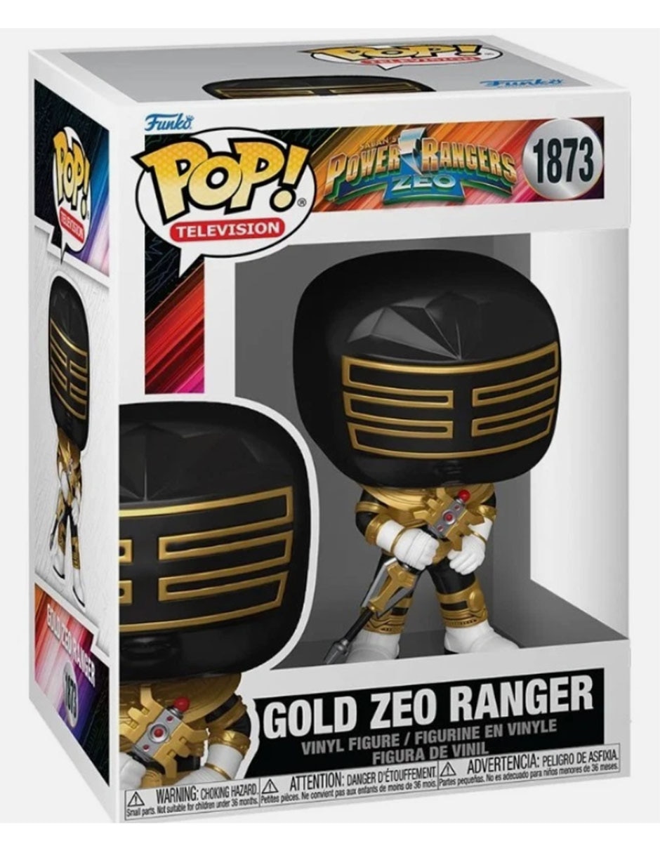 Funko Pop! Power Rangers Gold Zero Ranger Funko Pop! Power Rangers Gold Zero Ranger