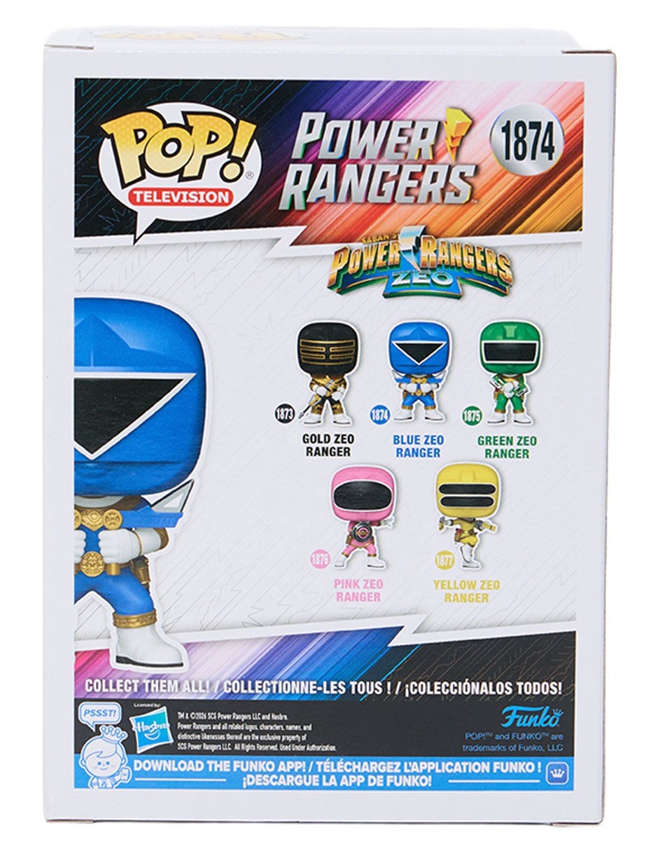 Pop! Power Rangers Blue Zero Ranger
