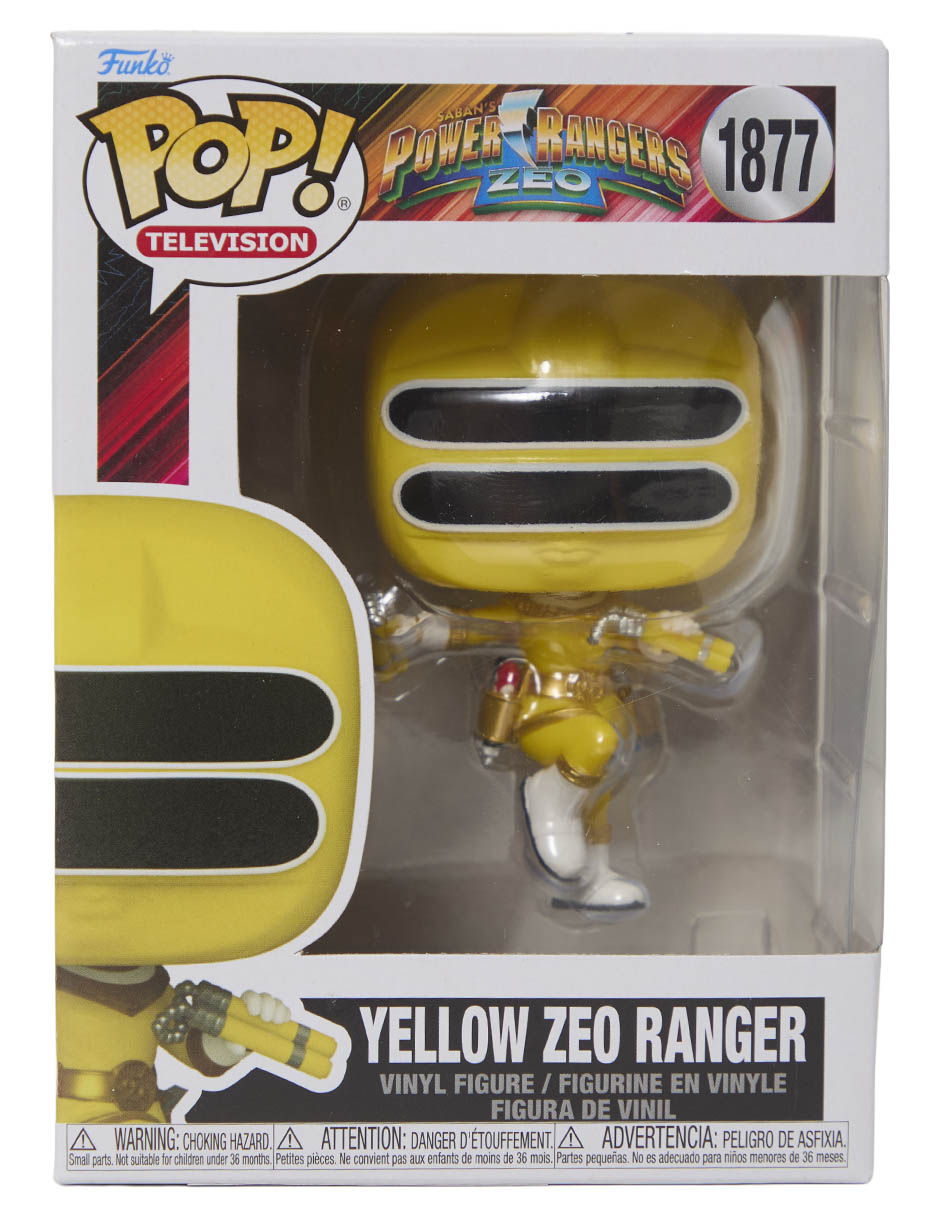 Funko Pop! Power Rangers Yellow Zeo Ranger