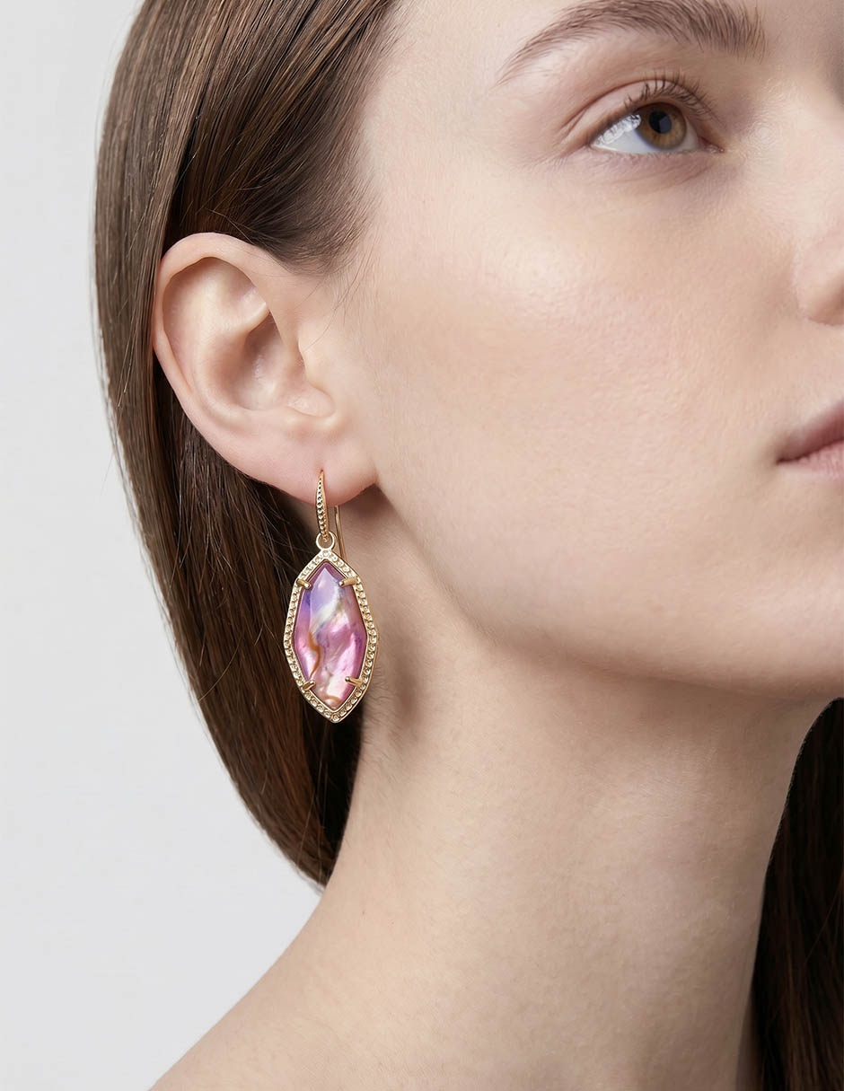 Aretes de gota Abbie 3