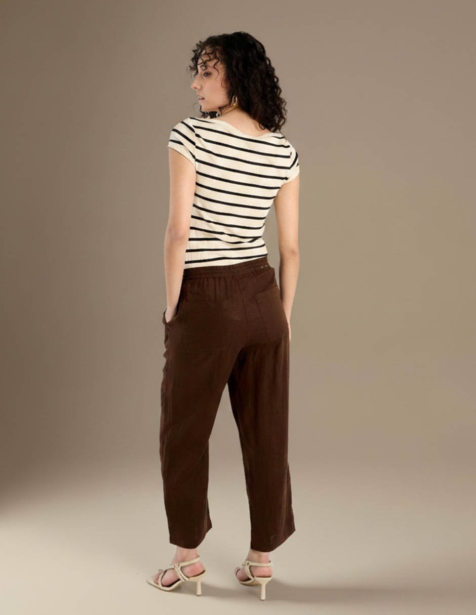 Pantalón easy pant straight para mujer 2
