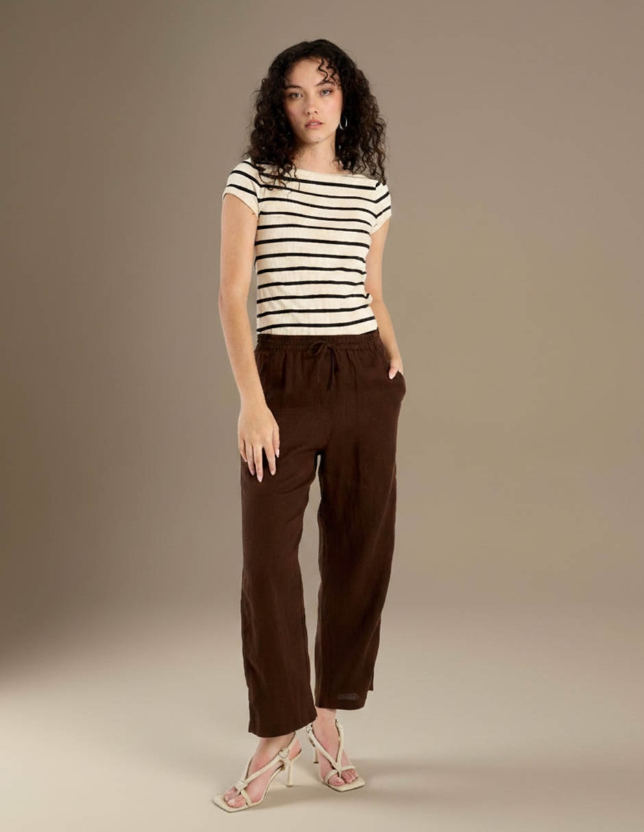 Pantalón easy pant straight para mujer 3