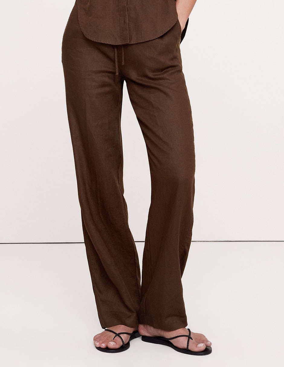 Pantalón easy pant recto para mujer