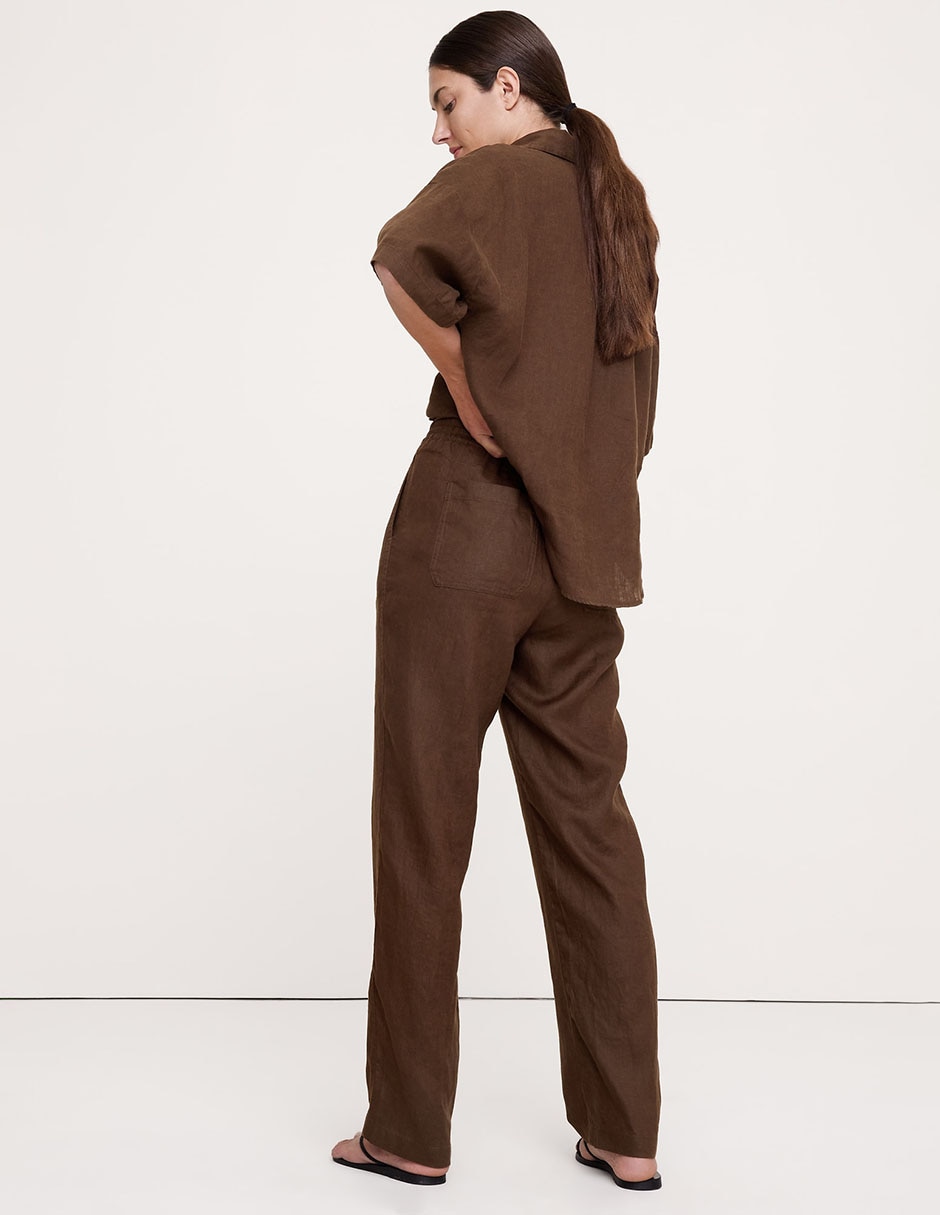Pantalón straight para mujer 8