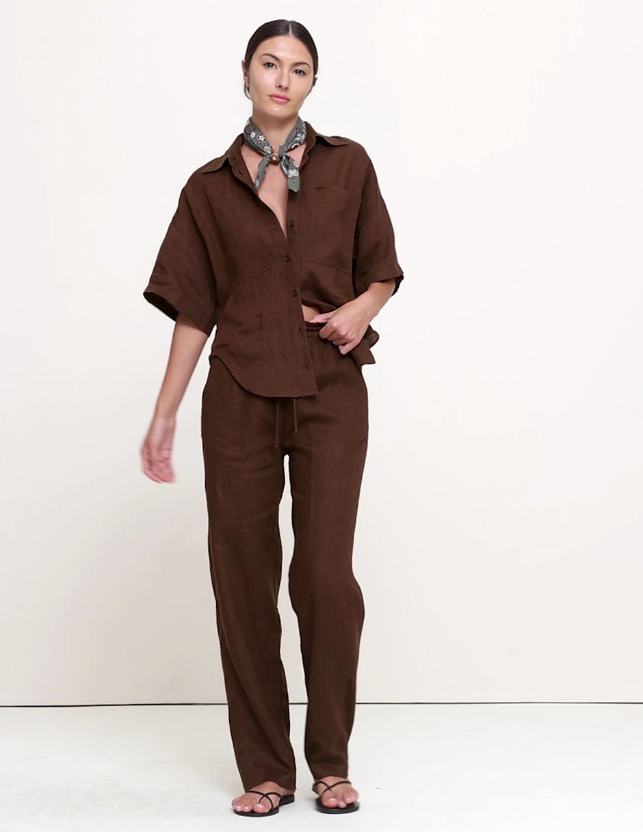 Pantalón straight para mujer 2
