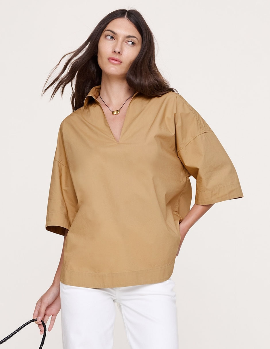 Blusa manga al codo para mujer Blusa manga al codo para mujer