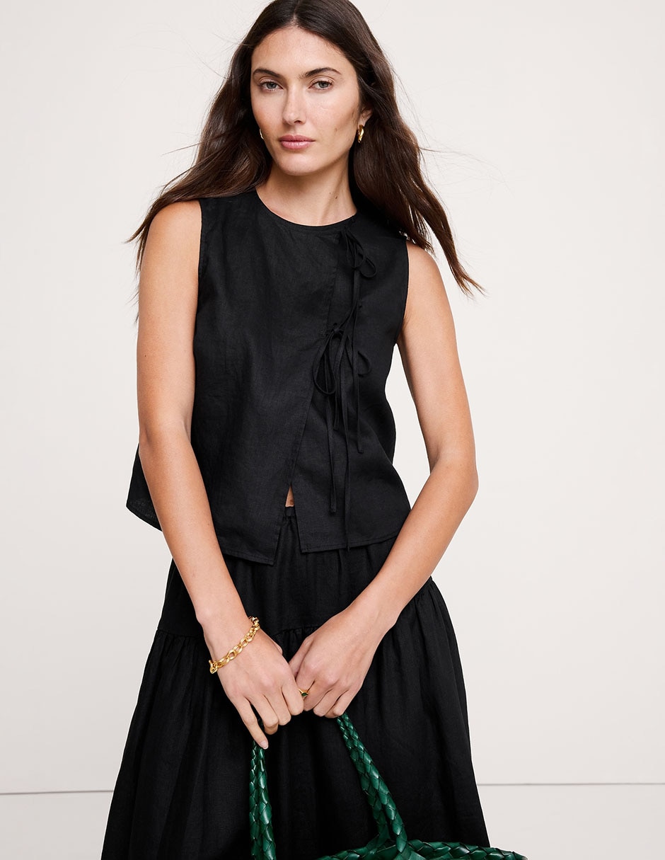 Blusa sin manga para mujer 3
