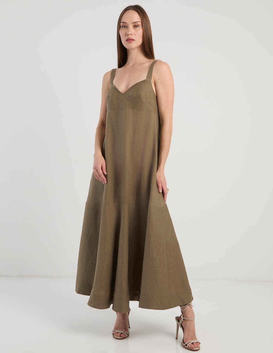 Vestido maxi casual para mujer