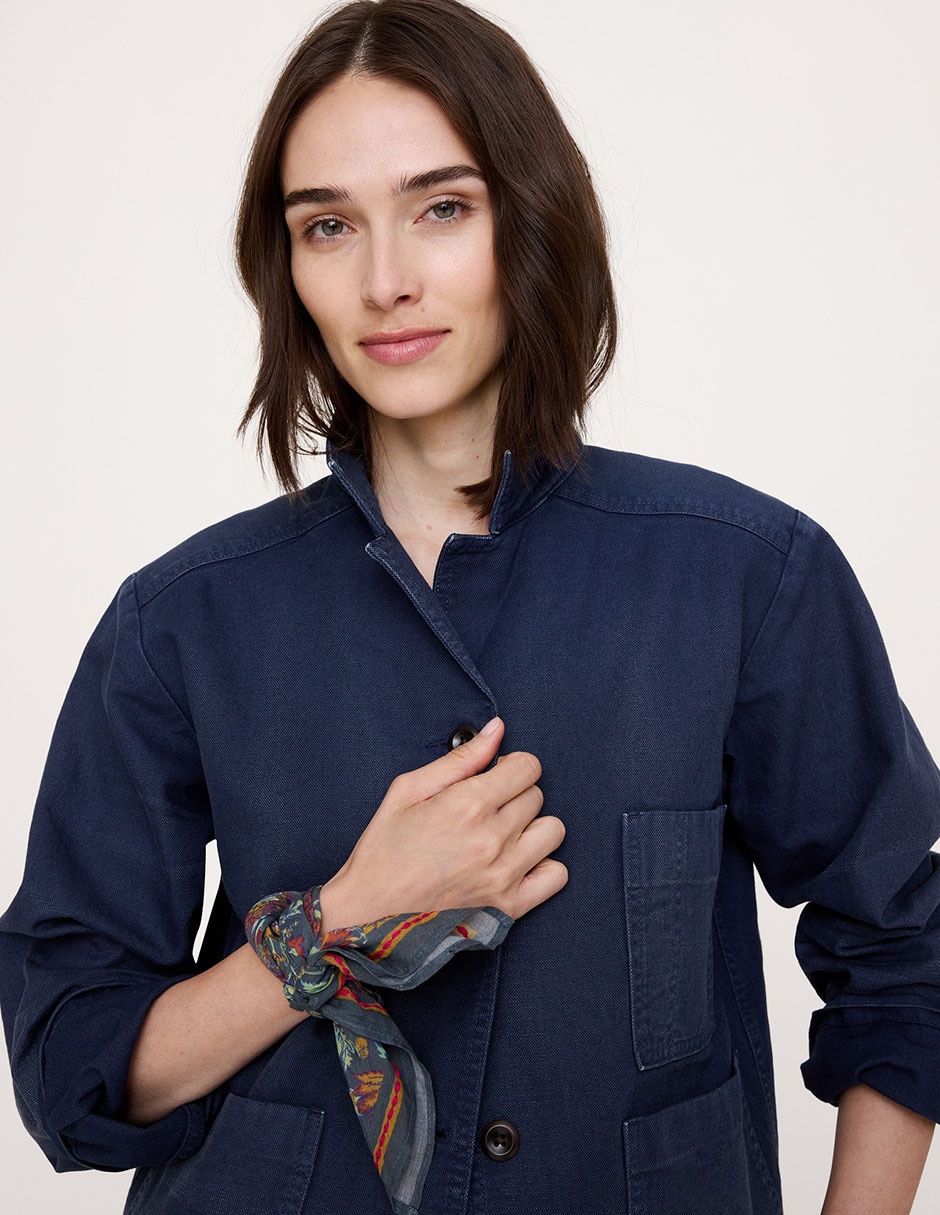 Chamarra denim para mujer