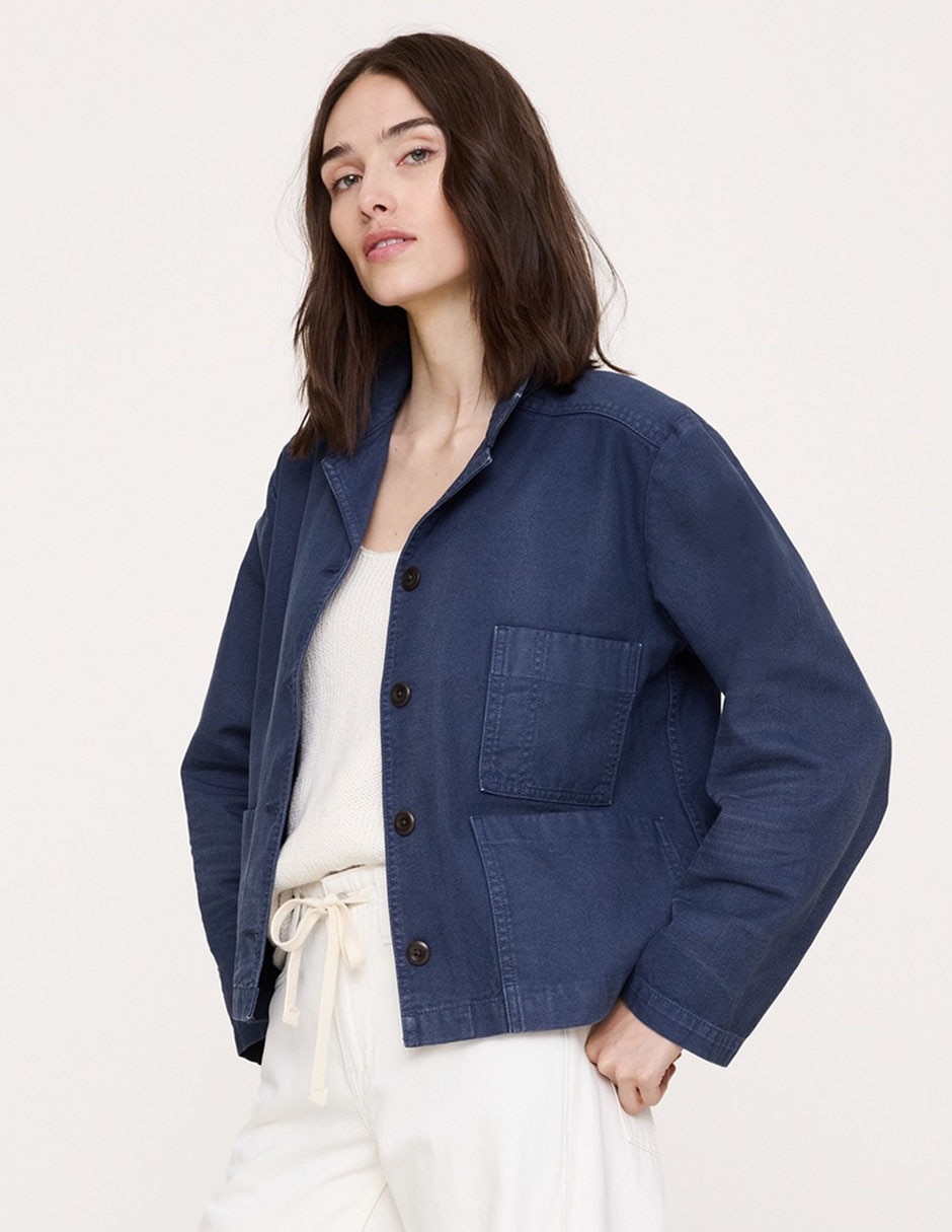 Chamarra denim para mujer