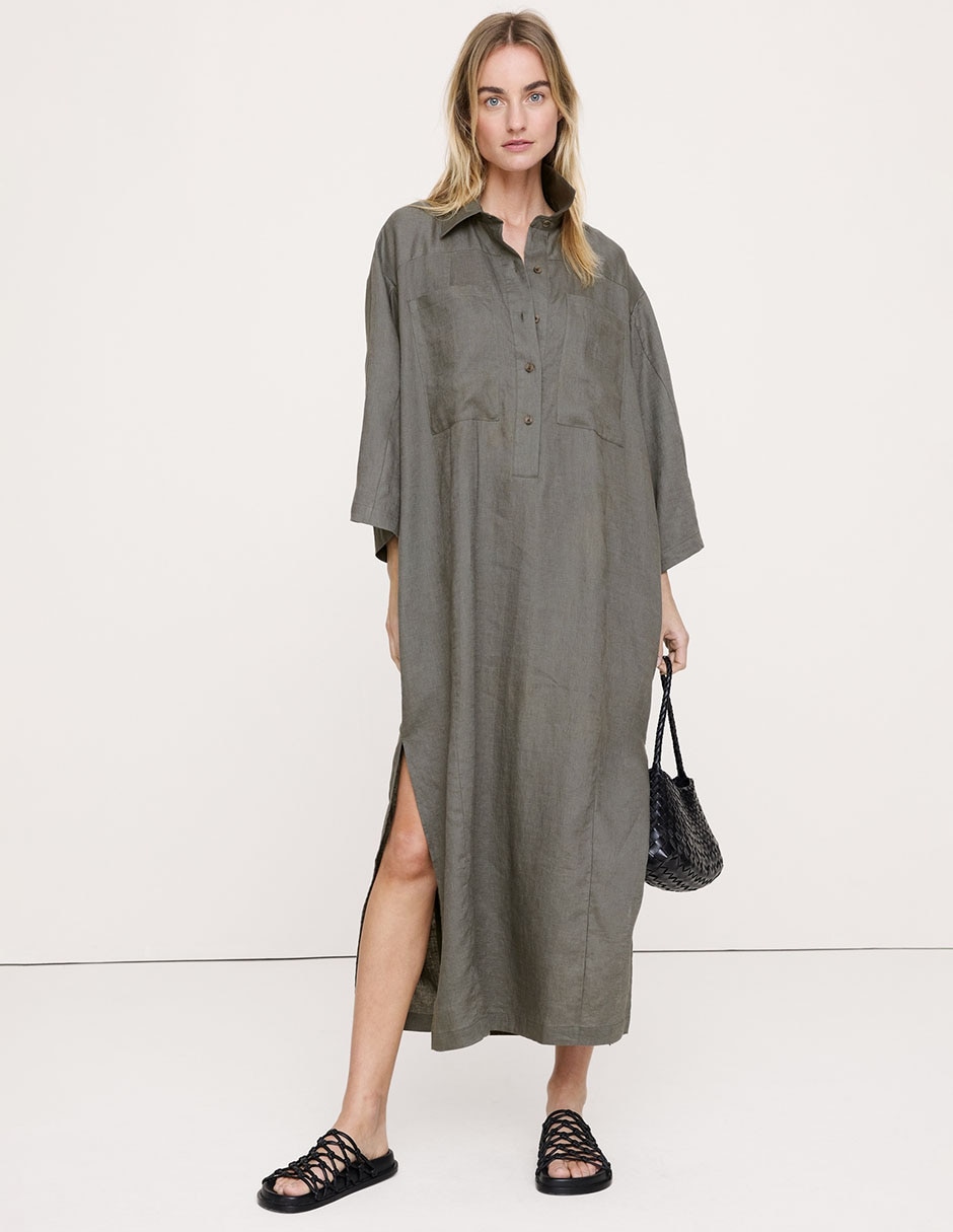 Vestido camisero