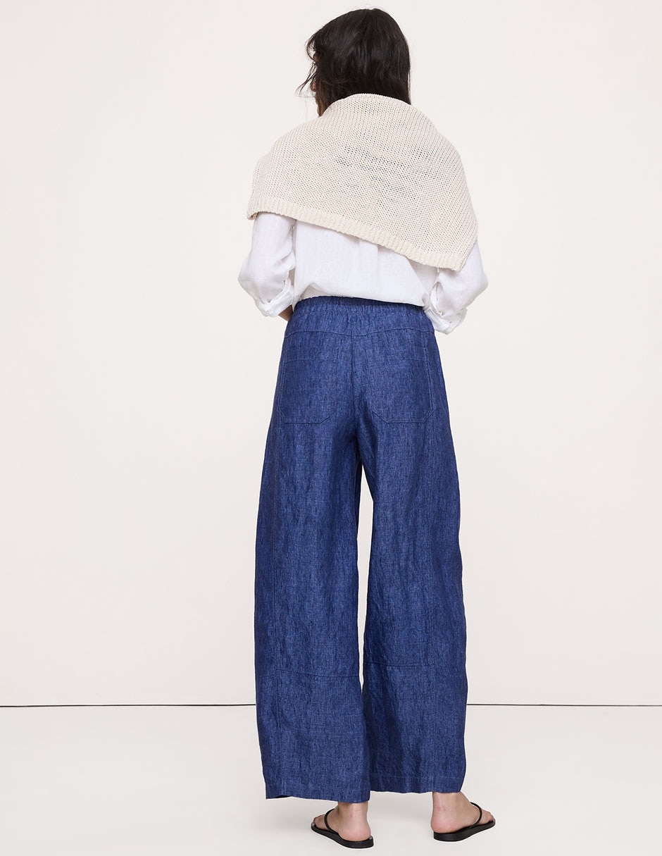 Pantalón relaxed wide leg para mujer 2