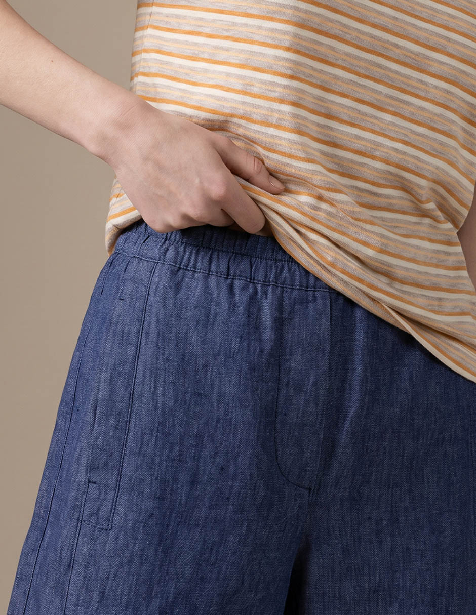 Pantalón relaxed wide leg para mujer 4