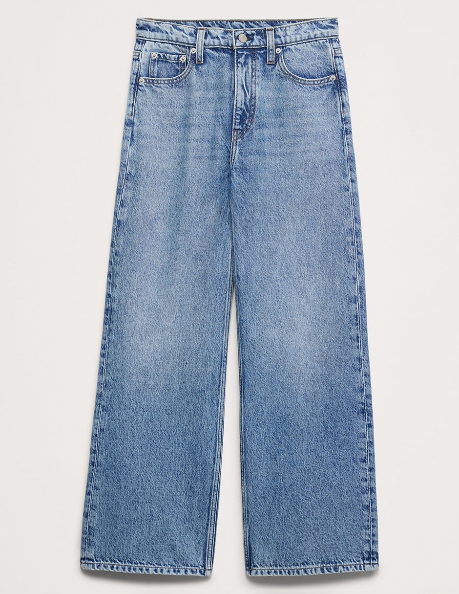 Jeans relaxed amplio para mujer