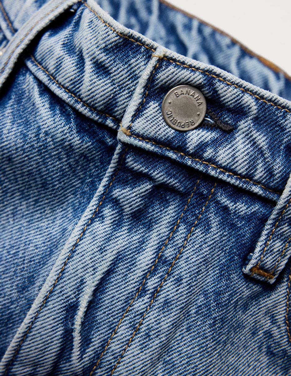 Jeans relaxed amplio para mujer