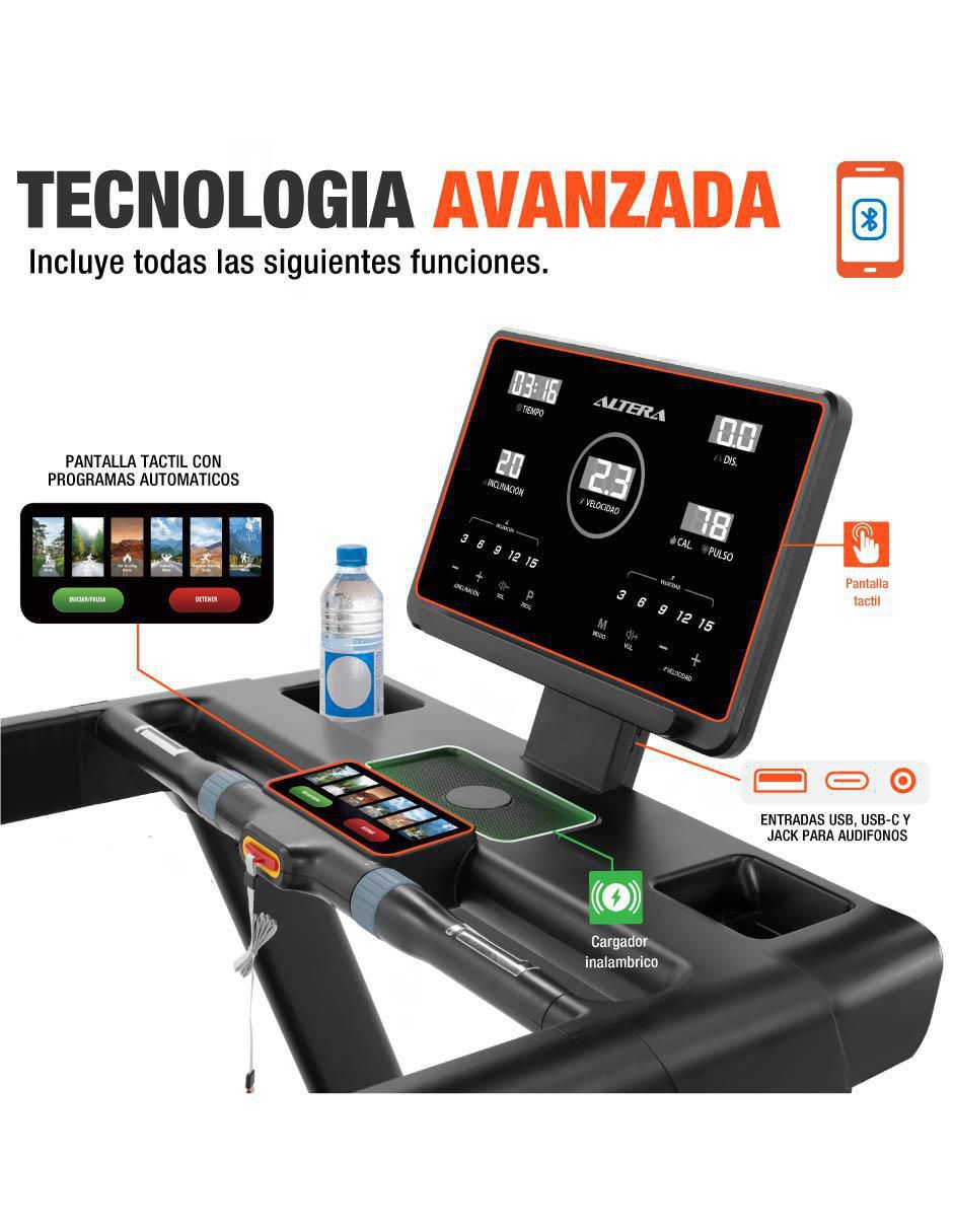 Caminadora profesional Altera Orion plegable
