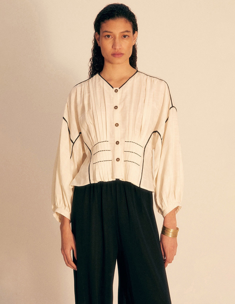 Blusa manga larga para mujer Blusa manga larga para mujer