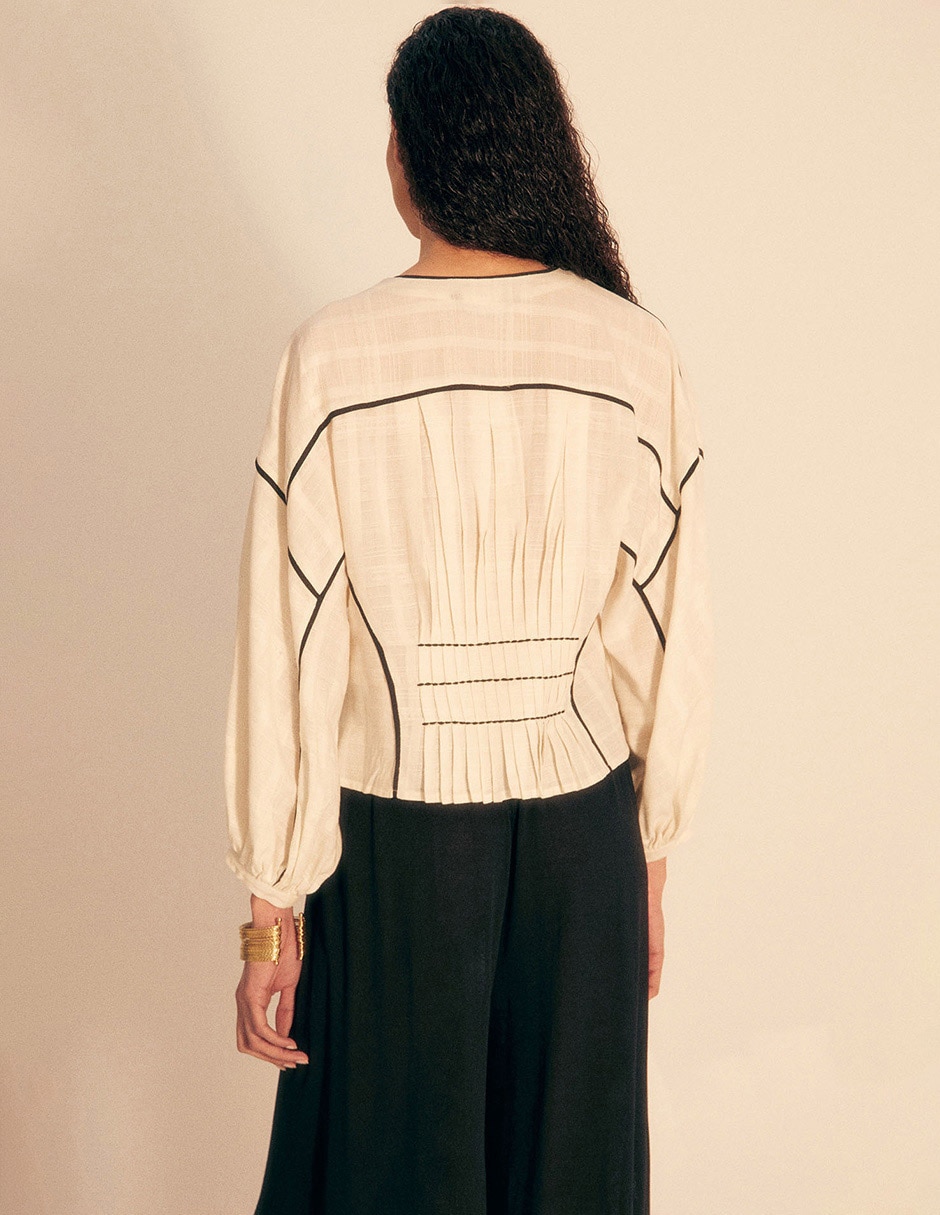 Blusa manga larga para mujer 2