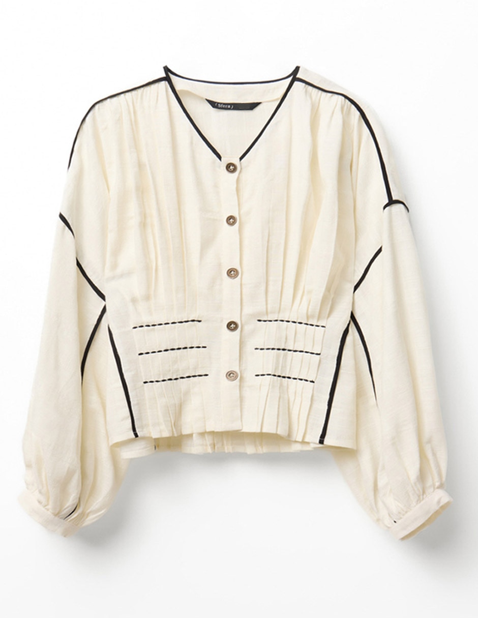 Blusa manga larga para mujer 6