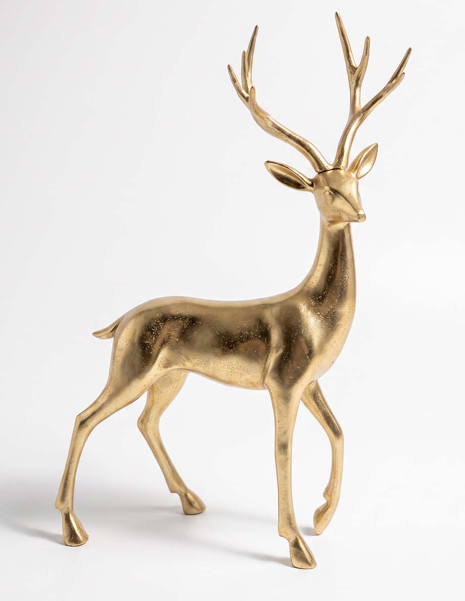 Figura decorativa navideña de reno 2