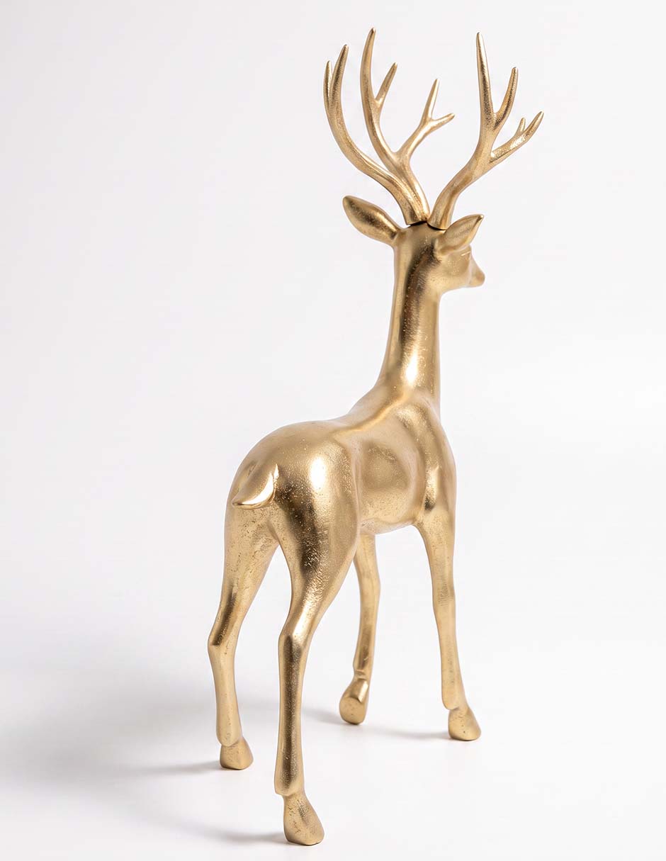Figura decorativa navideña de reno 3