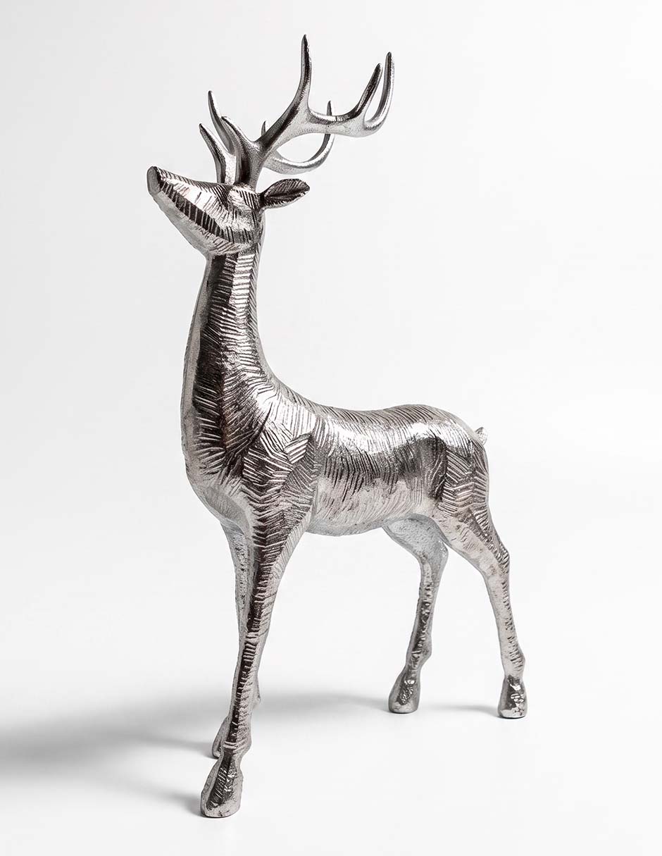 Figura decorativa navideña de reno 1