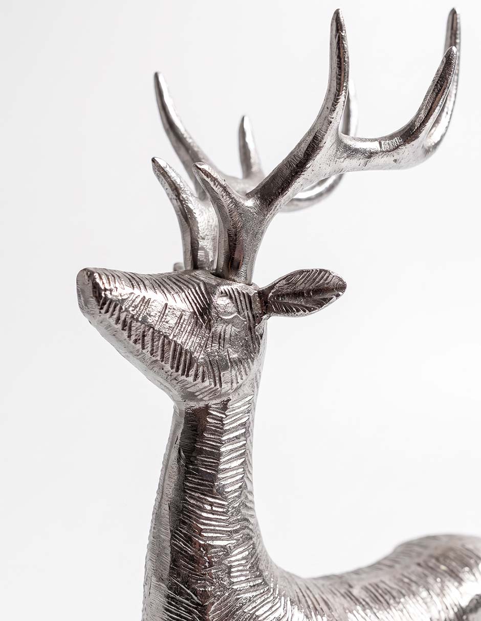 Figura decorativa navideña de reno