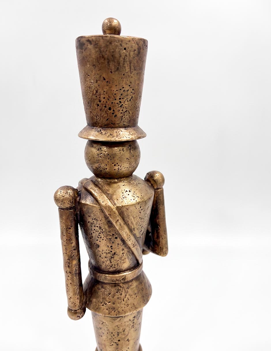 Figura decorativa navideña de soldado Figura decorativa navideña de soldado