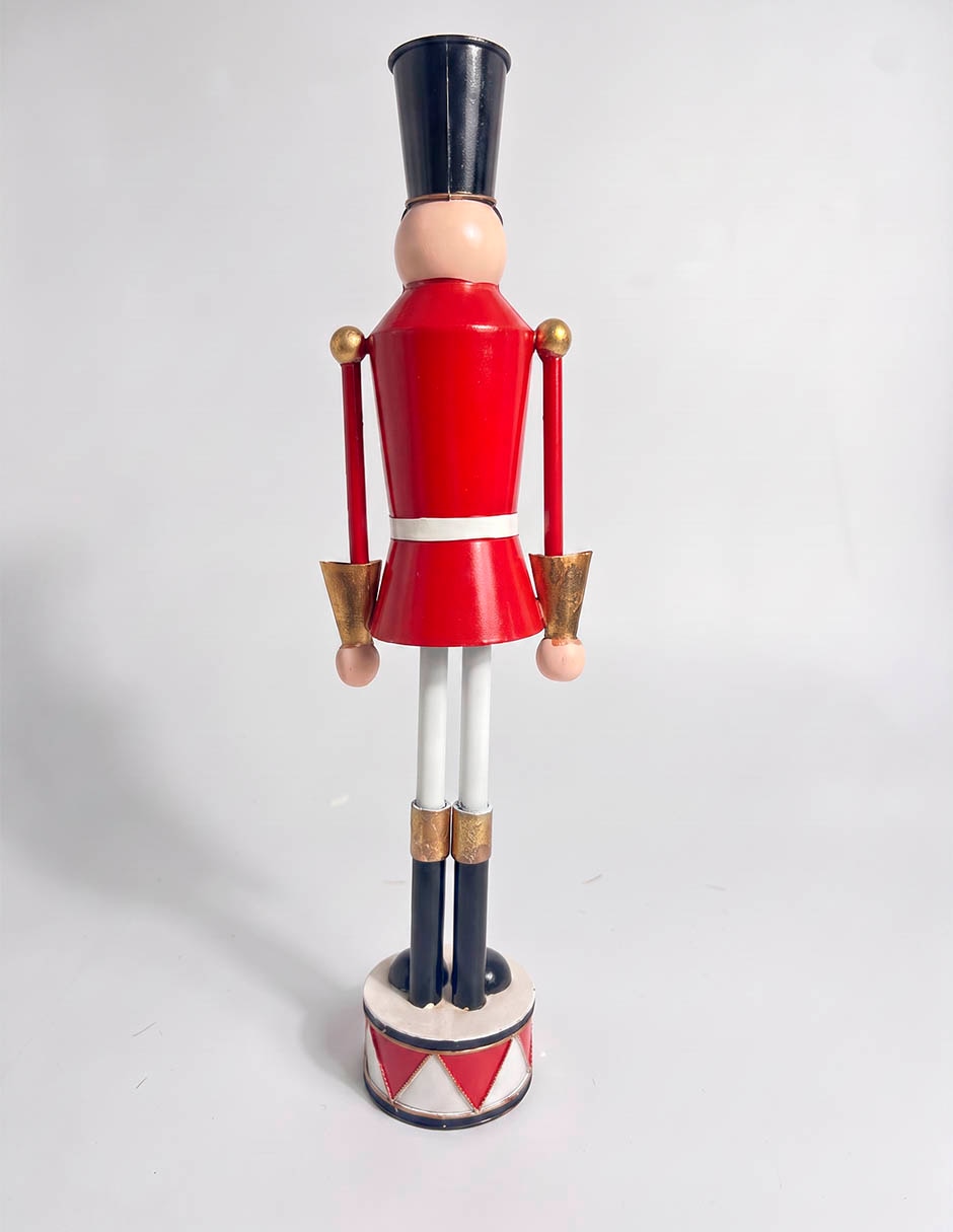 Figura decorativa navideña de soldado