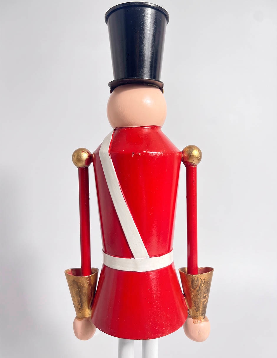 Figura decorativa navideña de soldado 3