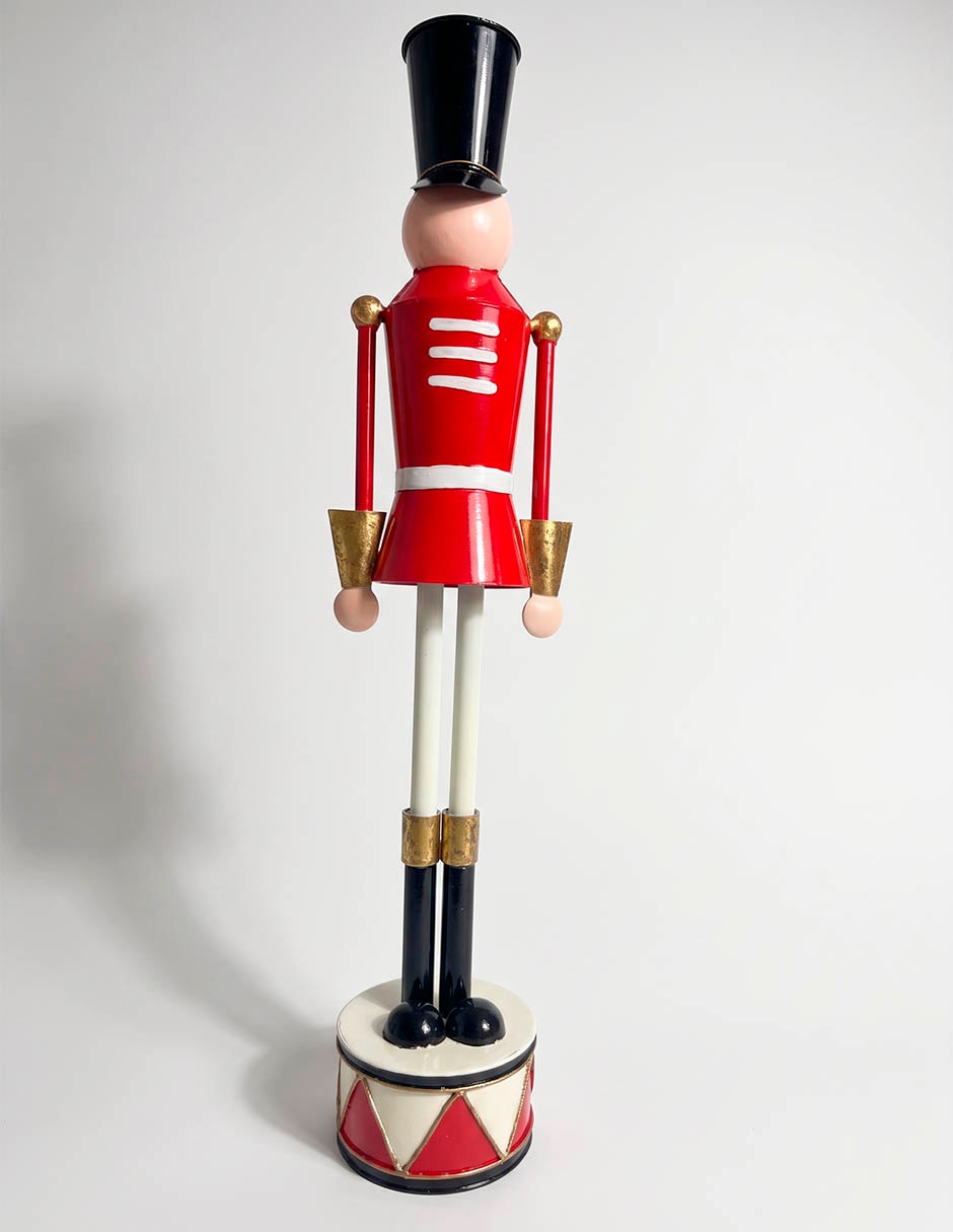 Figura decorativa navideña de soldado 1