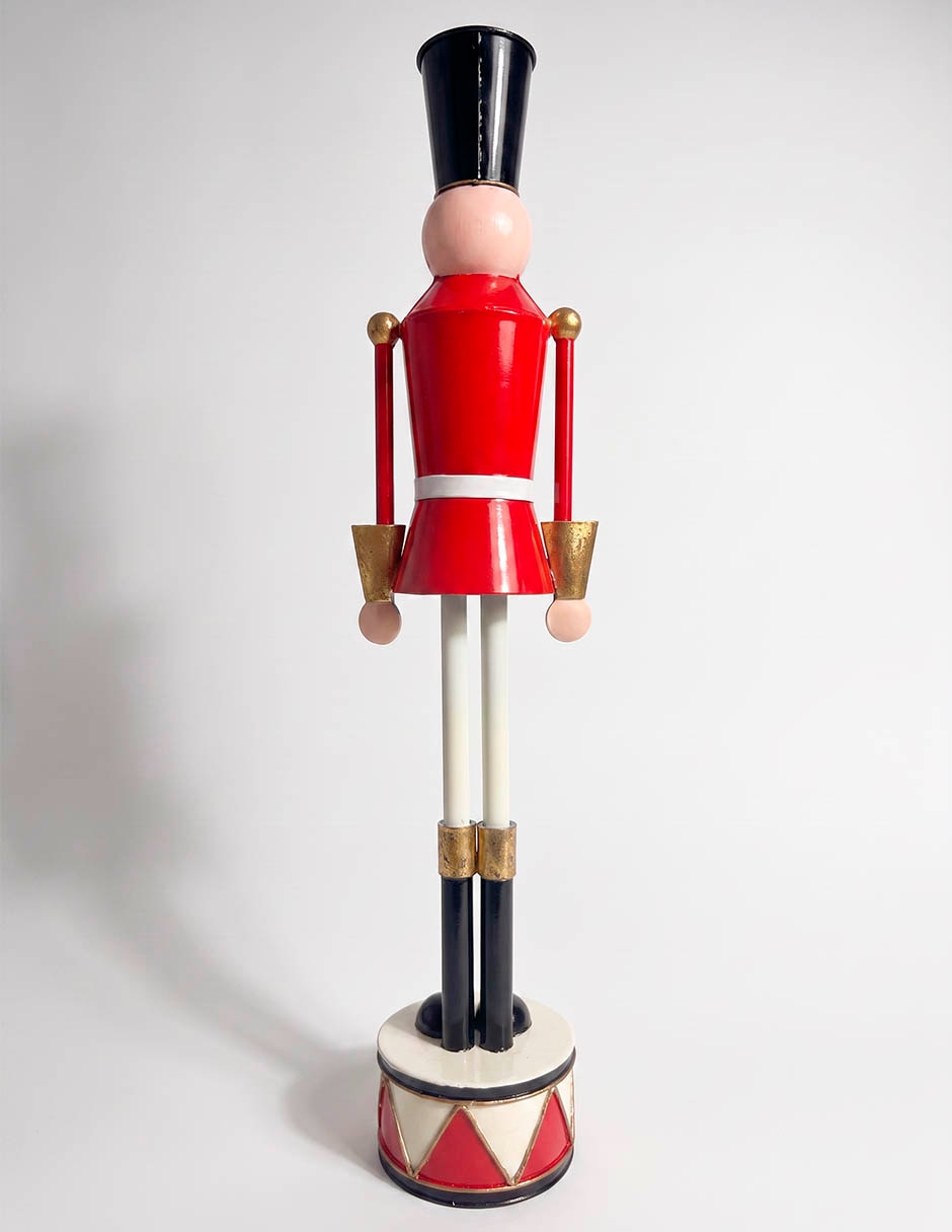 Figura decorativa navideña de soldado 2