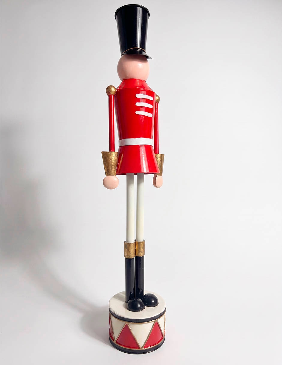 Figura decorativa navideña de soldado 3