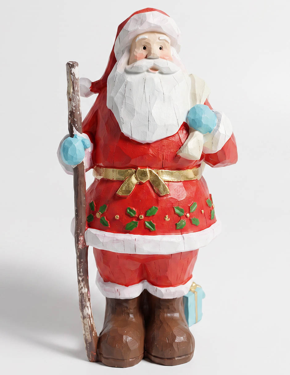 Figura decorativa navideña de Santa Claus 1