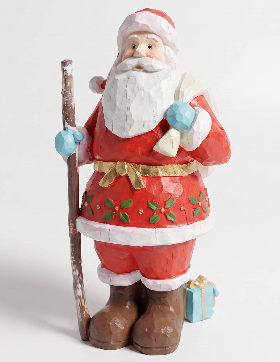 Figura decorativa navideña de Santa Claus 2
