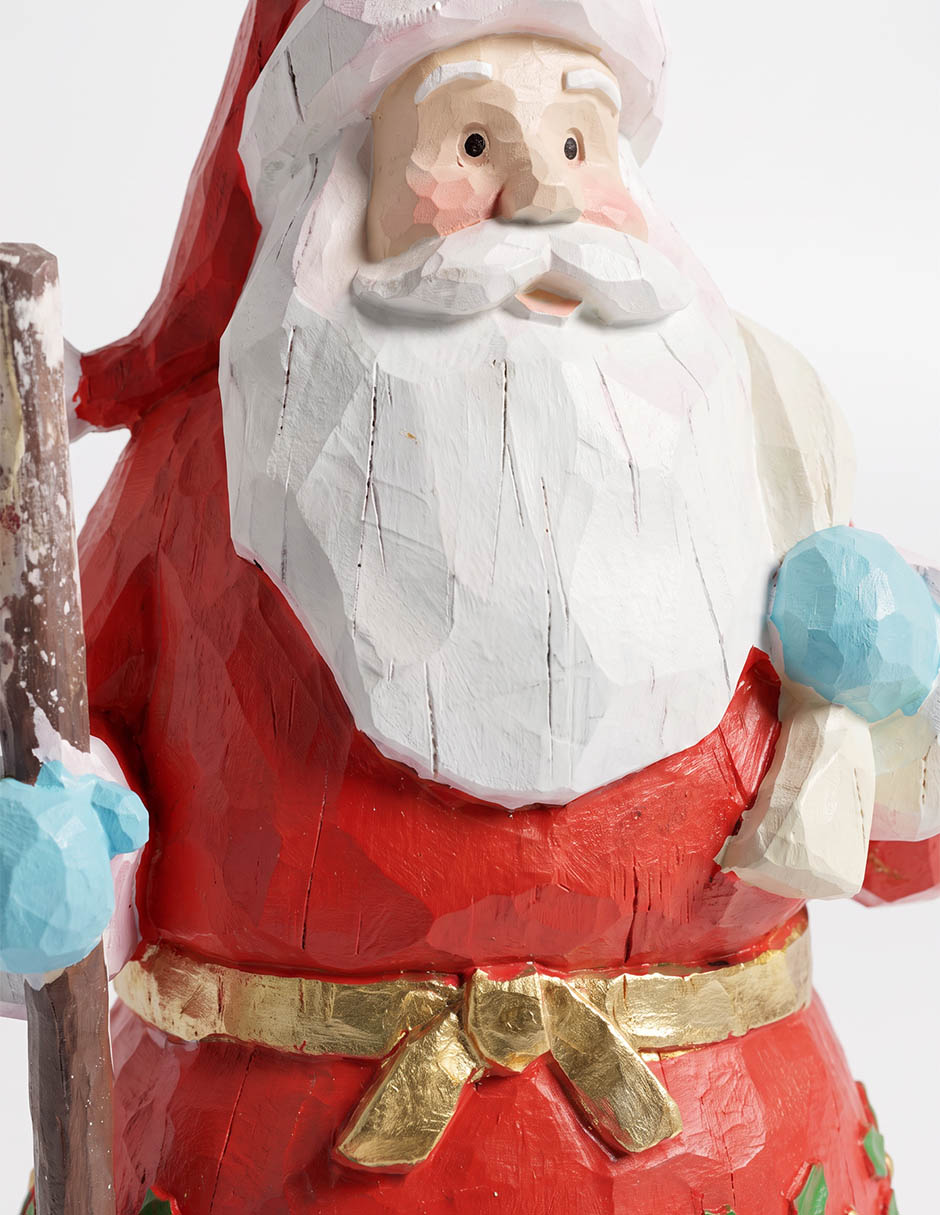 Figura decorativa navideña de Santa Claus