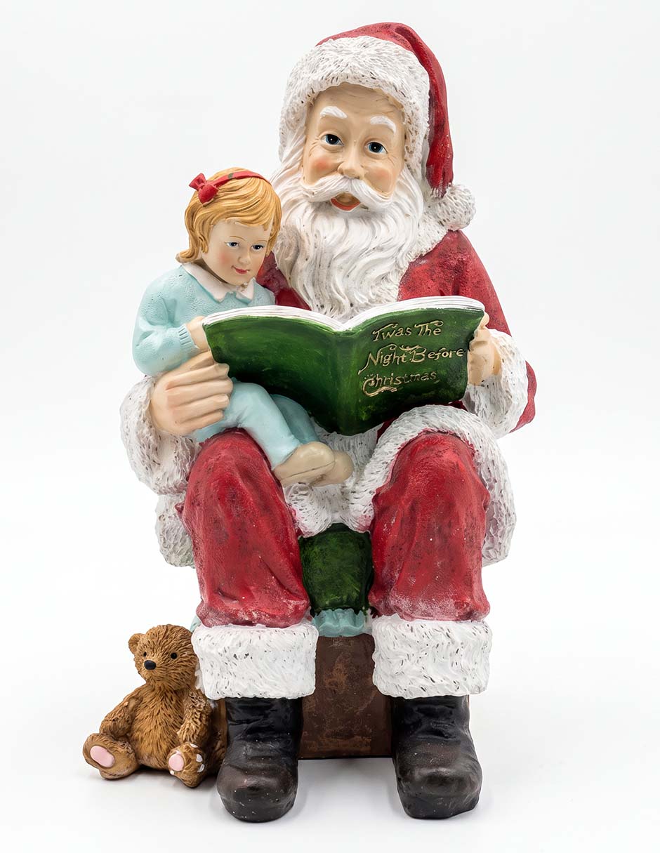 Figura decorativa navideña de Santa Claus 1
